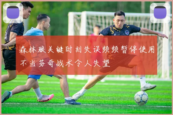 森林狼关键时刻失误频频暂停使用不当芬奇战术令人失望